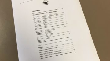 El-installationsrapport – hva’ er det?