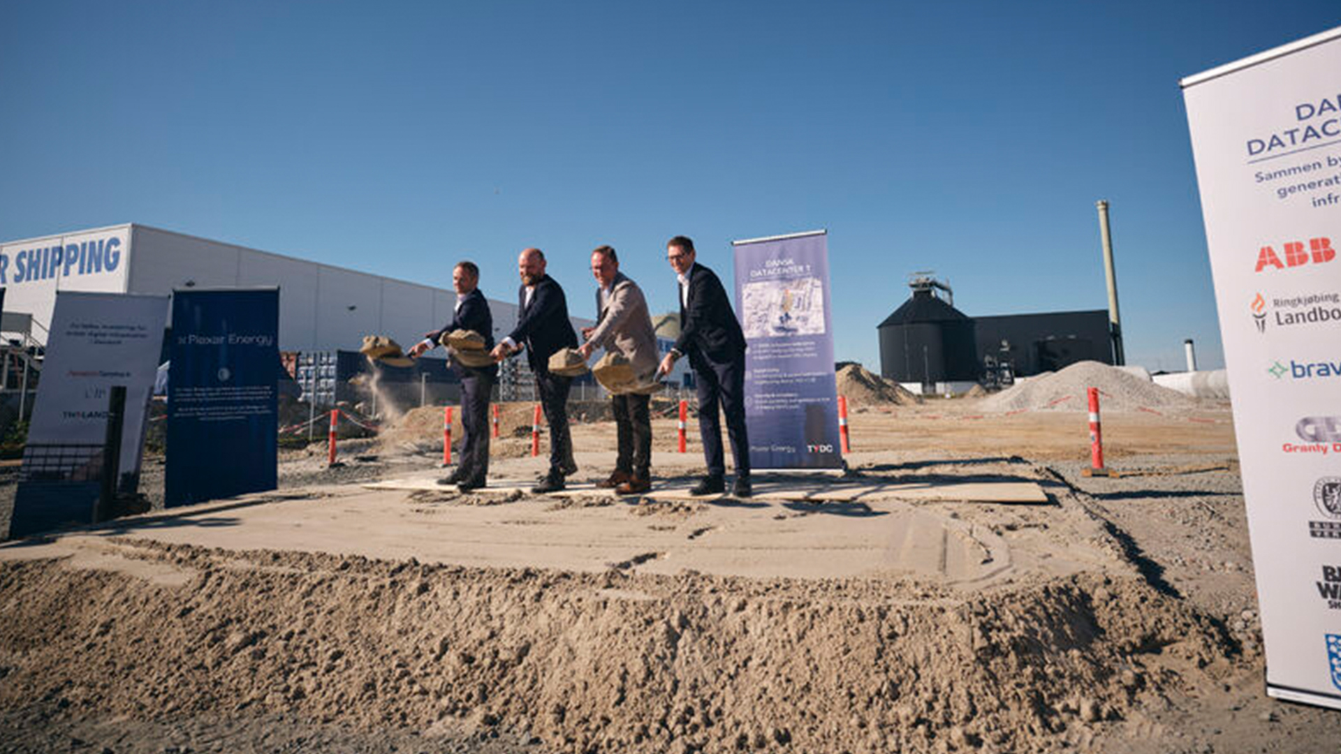 Spadestik til datacenter DDC1 i Esbjerg
