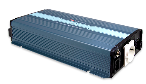 NTU-1200, 1200W DC/AC inverter med indbygget UPS-funktion, fra MEAN WELL. Forhandler er Power Technic. Ring 70 208 210 for mere information.