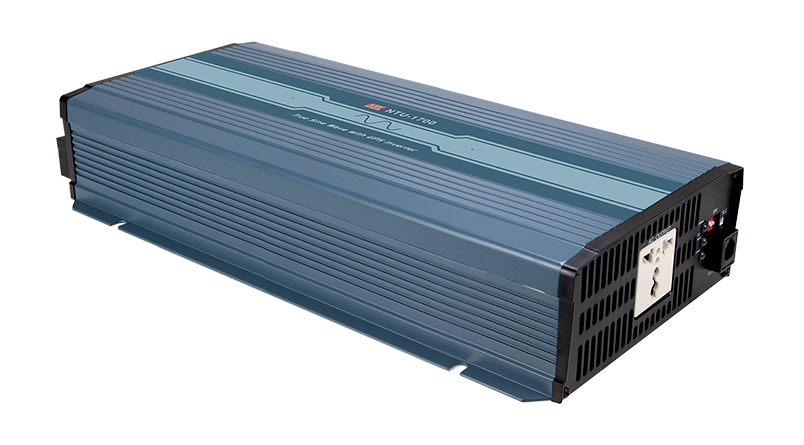 NTU-1700, 1700W DC/AC inverter med indbygget UPS-funktion, fra MEAN WELL. Forhandler er Power Technic. Ring 70 208 210 for mere information.