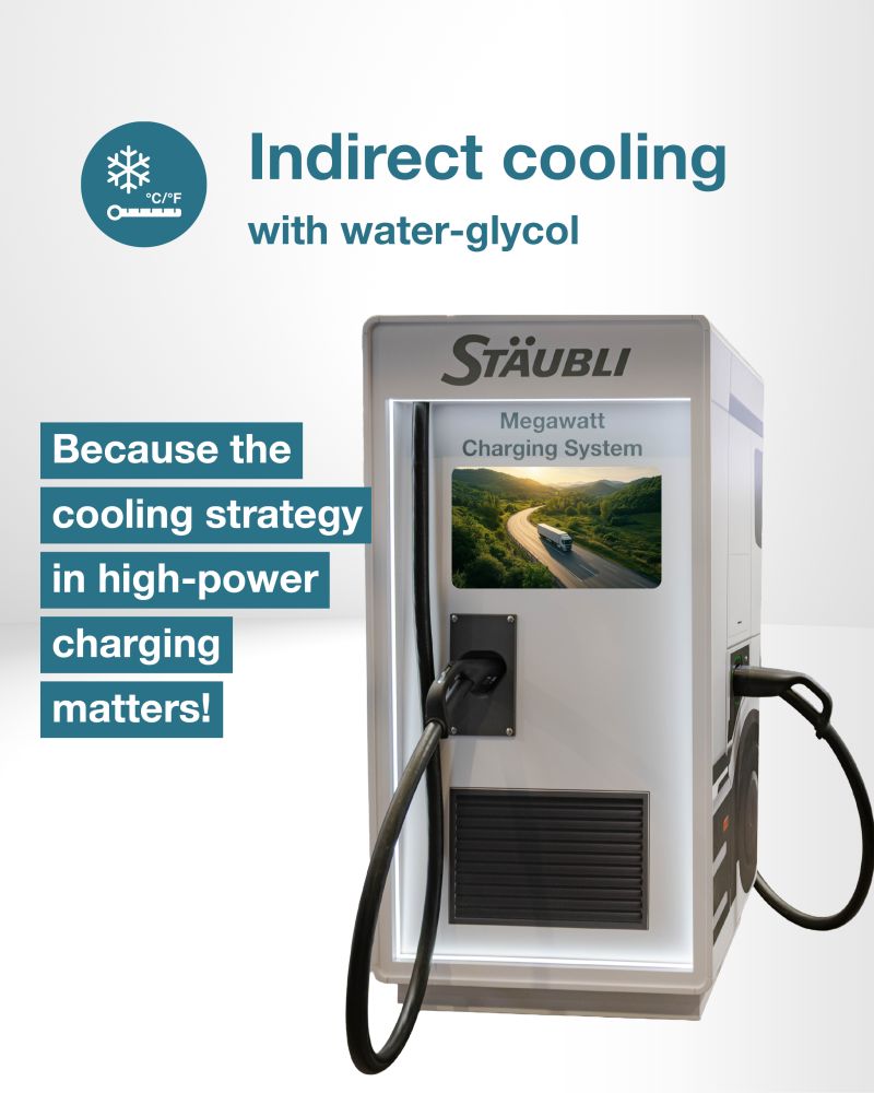 I megawatt-niveau EV-opladning kan kølevæsken i kablet være en afgørende faktor for både energieffektivitet, systemdesign og sikkerhed.