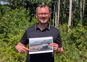 Solarparks CEO, Jacob, med ESG-rapport for 2025